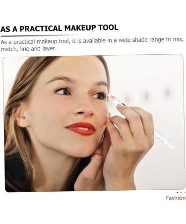 Healvian 24pcs Eyeliner Pencil Makeup Tools Glitter Eyeliner Liquid Glitter Eyeshadow Woman Wooden Pole White - Buy Online on GoSupps.com