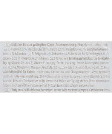 Mjamjam Premium Grain-Free Wet Cat Food - Delicious Horse & Pumpkin 12-Pack (125g) - Extra Meat Squeeze Pack - Buy Online on GoSupps.com