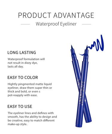 12 Colorful Eyeliner Pen Set - Eye Shadow Pencil & Lip Liner Kit | Professional Waterproof & Retractable Eye Makeup | Metallic, Glitter & Pearl Eyeliner Pencil for Women - Buy Online on GoSupps.com