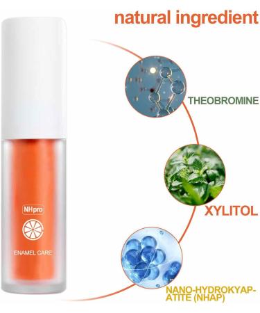 Sensitive Toothpaste Whitening30ML Orange Whitening Toothpaste Replacement Toothpaste Natural Mouthwash to Remove Bad Breath Coffee Stains Tea Stains Purble - Buy Online on GoSupps.com