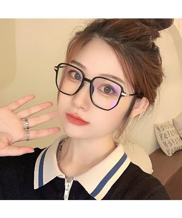 Fashion Multifocus Large Square Frame Reading Glasses Blue Light Blocking Readers Anti Glare Glasses for Unisex(Couleur:Clear Grandeur:2.0x) - Buy Online on GoSupps.com