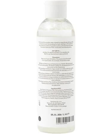 NUTRIDOME D maquillant & Hydratant Solution Nettoyante Micellaire Avec Cellules Souches de Magnolia 200ml - Buy Online on GoSupps.com