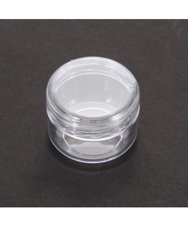 Nail Art Jugs - 20 Pieces Empty Plastic Cosmetic Jars with Lids for Creams & Makeup - Versatile 5g/10g/15g/20g Containers - Buy Online on GoSupps.com
