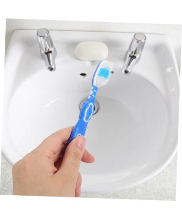 WOONEKY 10 ST Prison Toothbrush - Soft Bristle Mini Toothbrushes for Travel & Safety | Portable Nylon Accessories - Buy Online on GoSupps.com