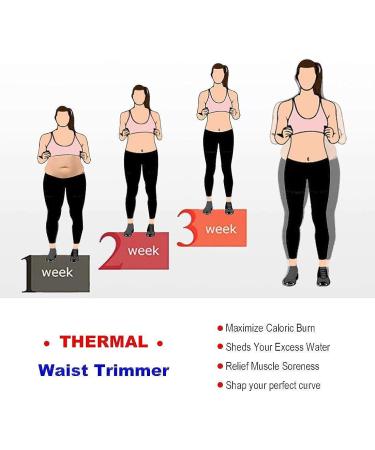 HOPlynn Neoprene Sweat Waist Trainer Corset for Women - Black XX-Large - Buy Online on GoSupps.com