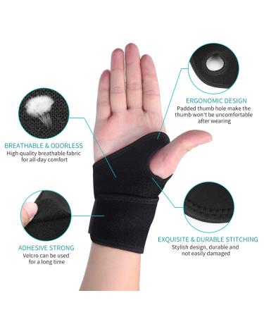 Wrist Brace for Carpal Tunnel Relief Adjustable & Breathable Support for Arthritis & Tendinitis One Size Fits All (Left/Right Hand) Single Nude - Buy Online on GoSupps.com