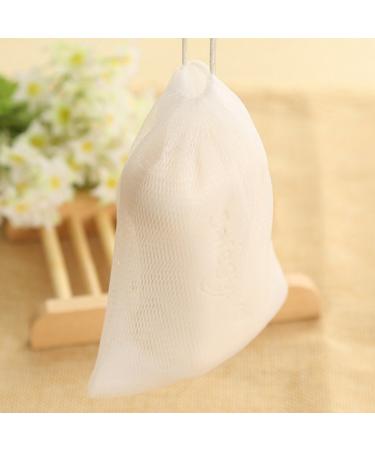 Frcolor 10pcs Double Layer Foam Net Soap Pocket Bags for Body & Facial Cleaning - Premium Bubble Mesh for Effective Skin Treatment - Buy Online on GoSupps.com