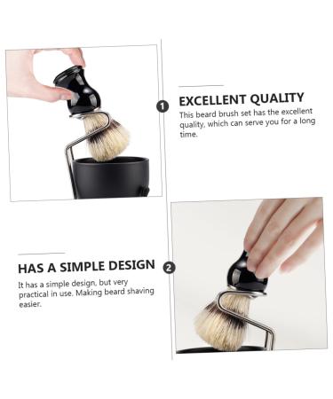 Minkissy Men's Care Set - Premium Shaving & Hairbrush Kit for Grooming - International Shipping Available - Buy Online on GoSupps.com