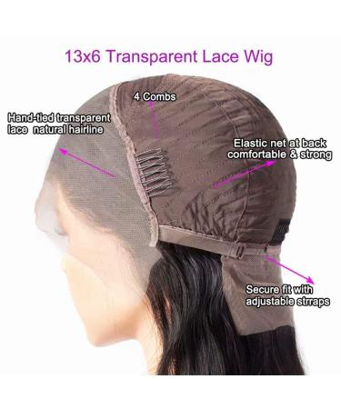 Shop 18 Front Lace Human Hair Wig | 150% Density 13x6 Lace Brazilian Straight & Wavy with Baby Hair - Buy Online on GoSupps.com