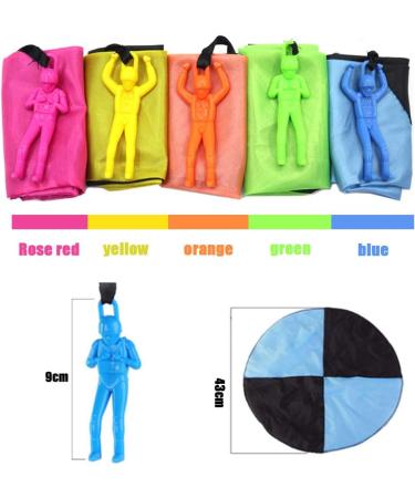 5 Pack Parachute Toy Set - Outdoor Flying Parachutists for Kids | Ideal Gift & Fun Throwing Games - Buy Online on GoSupps.com