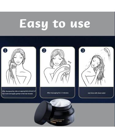 Irasas Black Caviar Hair Mask - Anti Hair Loss & Repair Treatment for Soft, Restored Hair - Buy Online on GoSupps.com
