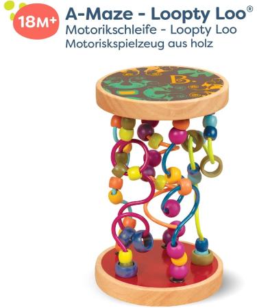 Shop B. Toys Motor Shiffers - Wooden Baby Toys with Pearls | Fun & Safe Baby Toys for 18 Months+ - Buy Online on GoSupps.com