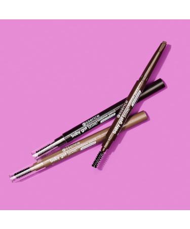 Buy essence Baby Got Brow! Eyebrow Pencil - Long Lasting Waterproof Vegan & Cruelty-Free (10 Light Brunette) - International Shipping Available - Buy Online on GoSupps.com