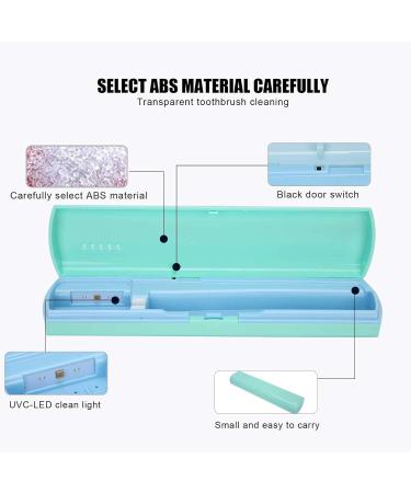 UVC Toothbrush Disinfectant Case | Travel-Friendly Toothbrush Storage | Germ-Proof Protection - Buy Online on GoSupps.com