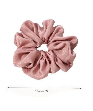 RTTYOA Oversized Silk Organza Scrunchie - 7.8inch Large Hair Tie Elastic Ponytail Holder Leopard Cheetah Print Fluffy Cloud - Blue White - Buy Online on GoSupps.com