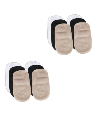 FRCOLOR 6 Pairs Heel Pad Half Size Pad Shoe Filler Shoe Heel Pad Shoes for Women Dressy Heels Boot Insoles High Heeled Sneakers for Women Shoe Accessories Gel Men and Women Gasket The Back