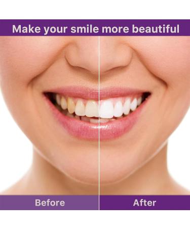 Fast Acting Purple Corrector Mint Whitening Toothpaste for Teeth Protection Purple Teeth Whitening Toothpaste Fresh Breath Removes Tooth Stains - Buy Online on GoSupps.com