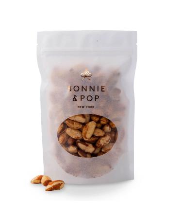 SNAX by Bonnie and Pop | Brazil Nuts Superfood | Gourmet Healthy Snack | Non GMO | Vegan and Keto Friendly | Trail Mix Snack - Healthy Protein Food | 1 LB
