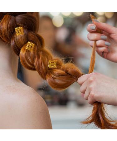 Beaupretty 200Pcs Hair Coil Dreadlocks Rings - Aluminum Hair Clamps & Braiding Beads | International Shipping - Buy Online on GoSupps.com