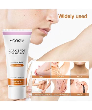 Underarm Whitening Cream Underarm Whitening Cream Lightening Cream for Armpits Elbows Inner Thighs Knees and Body 60 ml - Buy Online on GoSupps.com