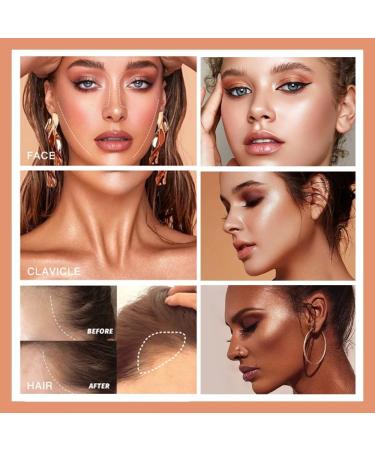 Liquid Contour Stick with Sponge Tip - Waterproof Long Lasting Bronzer & Highlighter | Sculpted Complexion Beauty (1 Pack) #102 - Buy Online on GoSupps.com