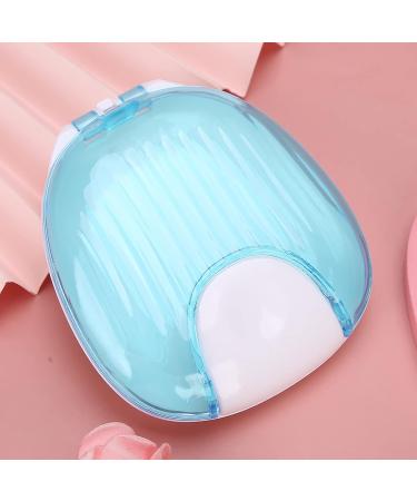 Buy Portable Waterproof Orthodontic Retainer Case - Sky Blue Mouthpiece Container for Safe Storage - Buy Online on GoSupps.com