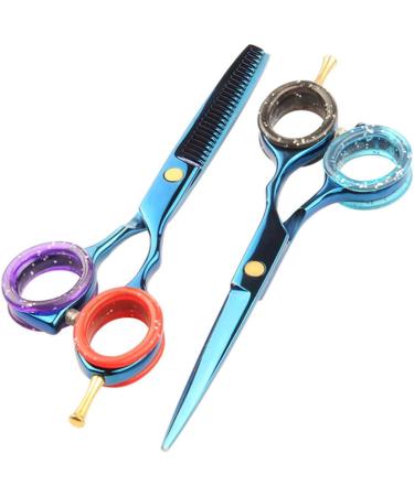 Beavorty 16-Piece Pet Grooming Scissors Set - Silicone Rings & Ergonomic Design for Dog Care - Buy Online on GoSupps.com