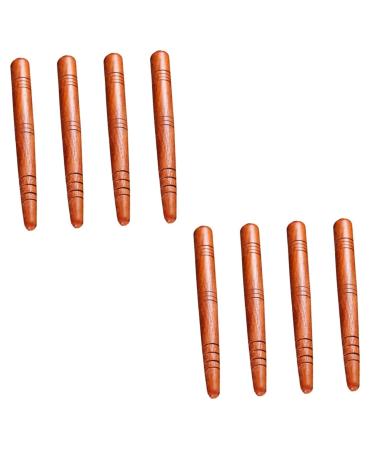 Minkissy acupuncture rod cockroaches massage tools feet spa dots acupuncture dots self-massage acupressure rod pressure point massage stick craft wood manual (possibly not in