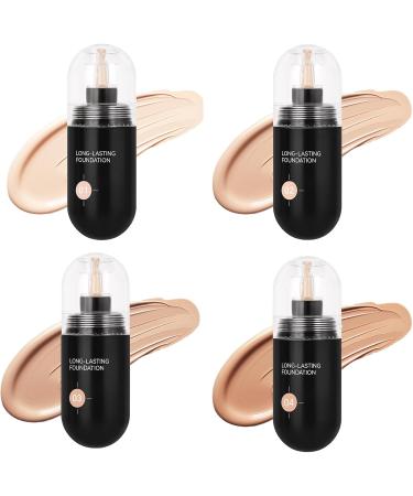 G n rique Foundation Makeup Full Coverage 30 ml Oil Control Moisturizing Concealer Base Long Lasting Lightweight Formula for All Skin Types Waterproof Makeup Dancing - Buy Online on GoSupps.com