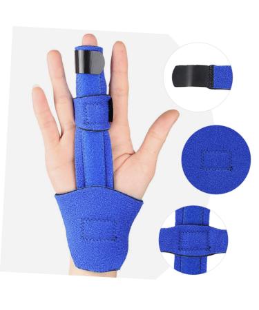FRCOLOR Portable Hand Splint with Nylon Wrapping Tape - Gym Cable Attachments for Breathable Support 24.5x19.6cm Pinky & Middle Finger Fixing - Buy Online on GoSupps.com