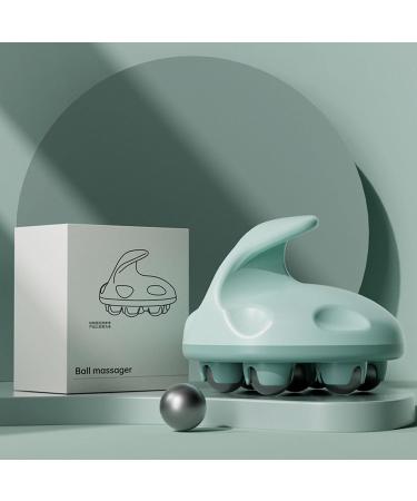 Mkyoko Magnetic Role | Full Body Muscle Relaxation Tool - Manual Massage Device for Waist Stomach Legs & Thighs - Green - Buy Online on GoSupps.com