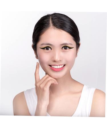 FRCOLOR 20 Pairs Eyeshadow Stickers Eyeliner Sticker Invisible Tape Double Sided Tape Glitter Eyeshadow Clear Shoes Belt Reusable Eyeliner Sticker Glue Applique Fashion - Buy Online on GoSupps.com