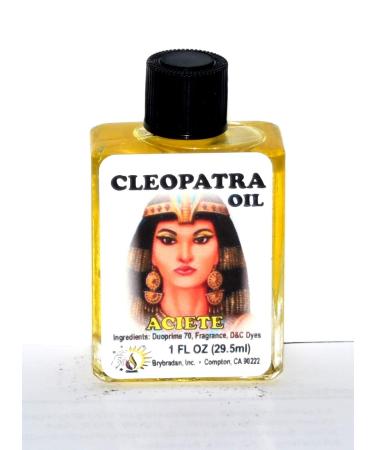 12 PIECES BRYBRADAN CLEOPATRA SPIRITUAL OIL CLEOPATRA ACEITE ESPIRITUAL -1/2 FL OZ 14.7ML