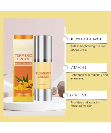  JASUBAI Vitamin E and turmeric brightening face cream moisturizing anti-aging reduces wrinkles and uneven skin tone moisturizing face cream firms and tightens skin (2 pieces) - Buy Online on GoSupps.com