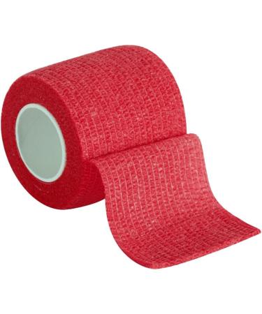 Waterproof Elastic Bandage Wrap - Sports Athletic Tape for Wrist & Ankle Sprains | 1pc Red - Best First Aid Solution - Buy Online on GoSupps.com