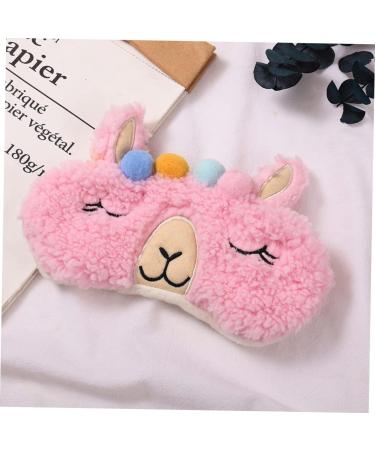 FOMIYES 6 Pcs Sherpa Fleece Eye Masks Plush Sleep Masks for Women & Kids Travel-Friendly Animal Sleeping Masks - Buy Online on GoSupps.com