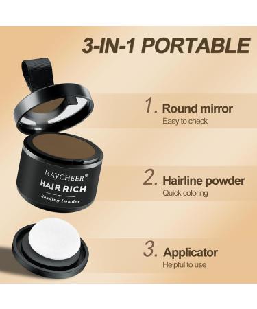  sularpek Sularpek Hair Powder Instantly Conceals Hair Loss Ombre Powder for Thinning Hair for Men and Women Eyebrows Beard Line Me - Buy Online on GoSupps.com