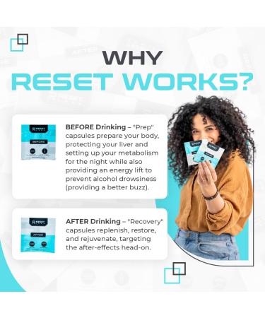 Before & After Drinking Pills - Dhm, Milk Thistle Supplements Extract - After Drinking Capsules with Liver Support - Restore Pill with Ginger, Electrolytes for Better Morning (6 Packet) 1 Count (Pack of 6) 6 - Buy Online on GoSupps.com
