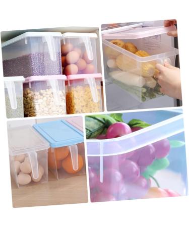 Alipis 3pcs Lidded Drawer Kitchen Fresh Side Refrigerator Sealing Container Keeping Freshness Rectangular 1 - Buy Online on GoSupps.com