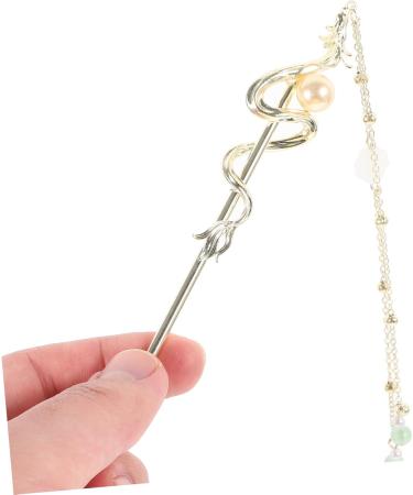 FRCOLOR Zodiac Dragon Hairpin Hair Pins Hemfu Hair Rod Chignon Hair Pin Hair Sticks for Long Hair Women Hair Pin Hair Bun Holder Chopsticks Vintage Miss Metal - Buy Online on GoSupps.com