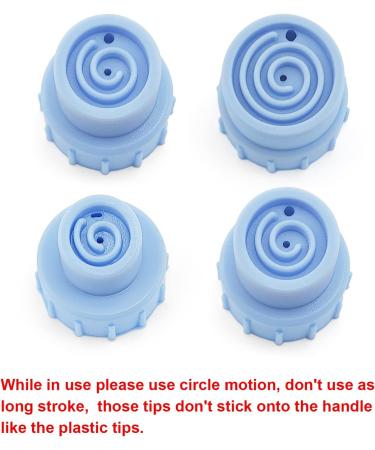 Hydrafacial Replacement Tips Blue Silicone Vortex Beauty Tips For Water Peel Aqua Peel Hydrofacial Parts Silicone 4 Pcs For Elitzia ETLB245 Or ET89 ETLB248 Beauty Machine Blue Silicone 4Pcs - Buy Online on GoSupps.com