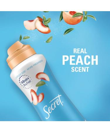 Secret Dry Spray Antiperspirant Deodorant for Women 48hr Weightless Sweat & Odor Protection Gentle on Skin White Peach & Argan Oil Scent 4.1 oz (Pack of 3) White Peach & Argan Oil 4.1 Ounce (Pack of 3) - Buy Online on GoSupps.com