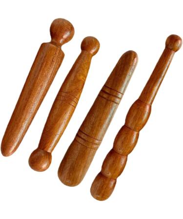 Buy LALAFINA 20 STK Foot Massager Tools - Professional Manual Reflex Zone Massage Devices - Pish Fragrant Wood - Ideal for Home Spa - Buy Online on GoSupps.com