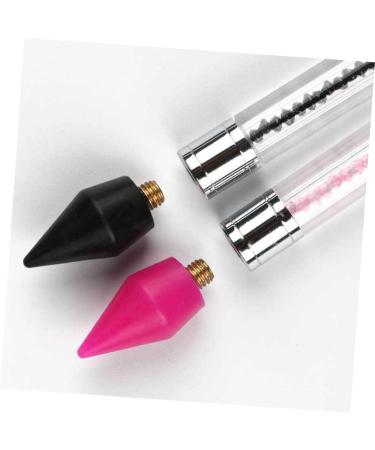 POPETPOP 5pcs Tools Diamond Art Pen Tip Dotting Tool Refills Gem Picker Tool Diamond Art Pen Refill Diamond Art Supplies Diamond Art Accessories Rhinestone Wax Metal 2.85X1.50X1.50CM Rosy - Buy Online on GoSupps.com