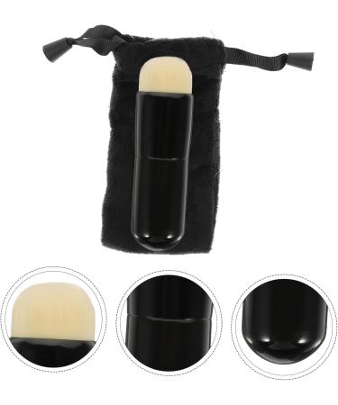 Angoily Foundation Applicator Powder Brush for Loose Powder Foundation Brush Makeup Brush Blush Brush Makeup Tools Makeup Supplies Artificial Fiber Travel Mushroom Head Make up - Buy Online on GoSupps.com