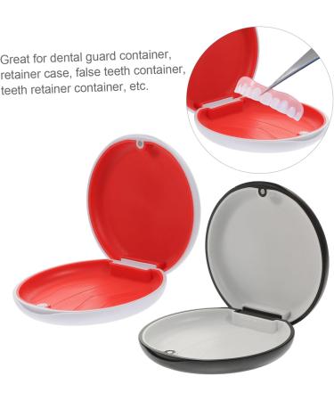 Lurrose Magnetic Dental Box - 2er Case for Prostheses & Retainers | Orthodontic Storage Solution - Buy Online on GoSupps.com