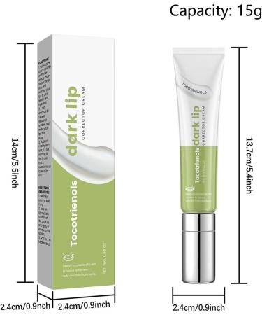 Lip Lightening Cream Moisturizing Lip Balm15g Moisturizing Care Cracked Dark Lips Cream for Work Travel Home - Buy Online on GoSupps.com