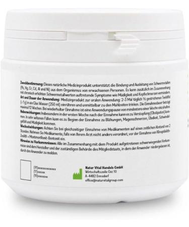Zeobent Med 200g | Ultrafine Premium Detox Powder - Medical Quality Zeolite Bentonite Mixture for Colon Cleansing & Detoxification Cure - Buy Online on GoSupps.com