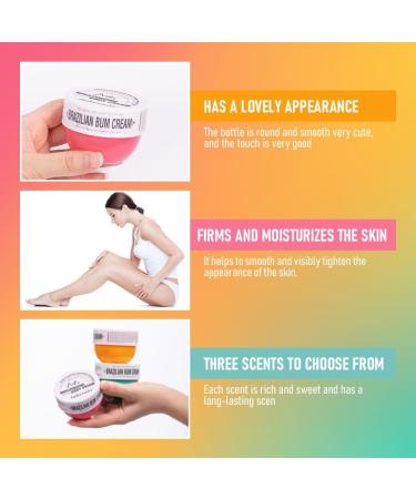 Bum Bum Cream Moisturizing Body Cream Brighten Body Skin Repair Smoothing Bum Cream Lift Firm and Reduce Cellulite for a Beautiful Derriere Long-lasting Fragrance Bum Bum Cream 80ML(#3) - Buy Online on GoSupps.com