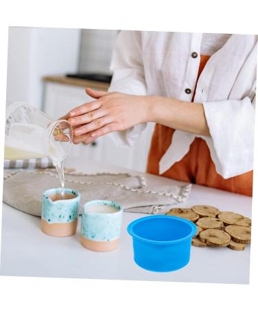 Sevacc 5ST Wax Melting Bowl Set - Easy Clean Silicone Replacement Pots for Wax Warmers - 12x12cm - 5PCS Blue - Buy Online on GoSupps.com